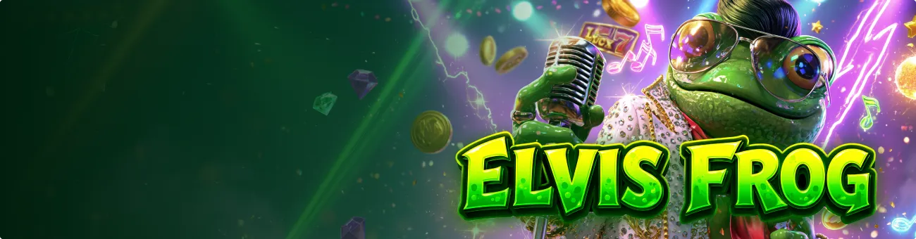 Elvis Frog Elvis frog slot Banner 5